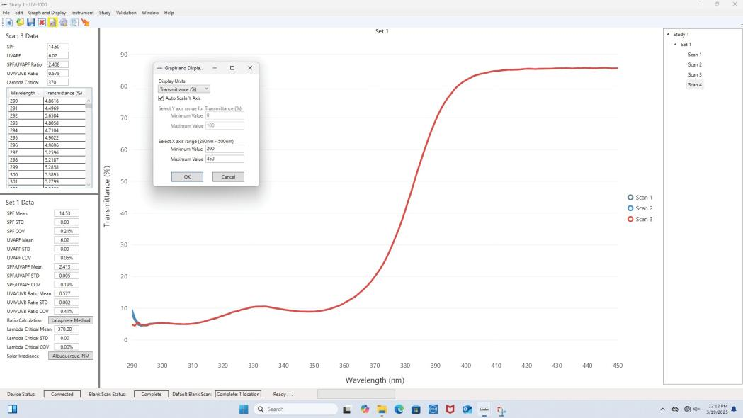 UV3000S紫外线化妆品防晒指数测试仪(图3)